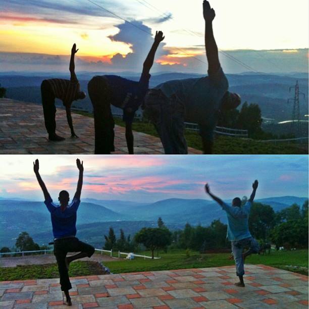 Yego Yoga Kigali Rwanda Yoga Class Fazenda Senga Mont Kigali